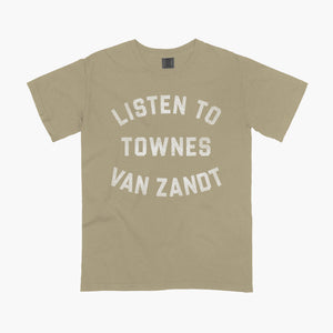 Fat Possum - Listen To Townes Van Zandt T Shirt Vinyl & Merch | Fat Possum Records